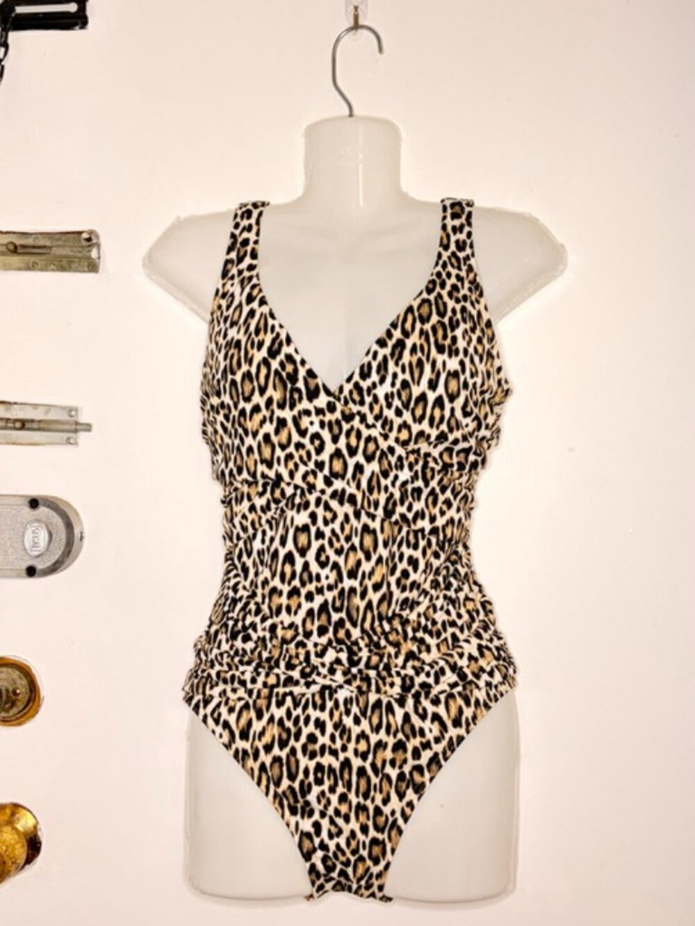 Tommy Bahama leopard print one-piece swimsuit- Size 4